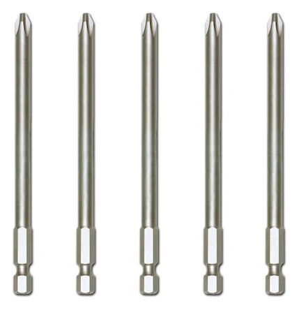 110mm PH2 Screwdriver Bit (5 Pk)