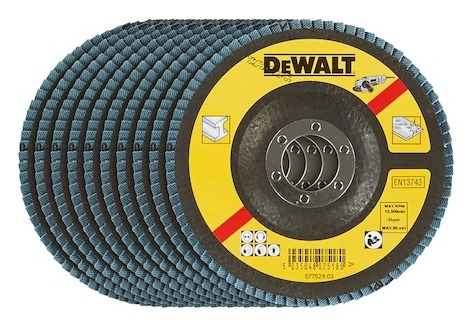 115mm 80G T27 Zirconium Oxide Flap Disc (10 Pk)