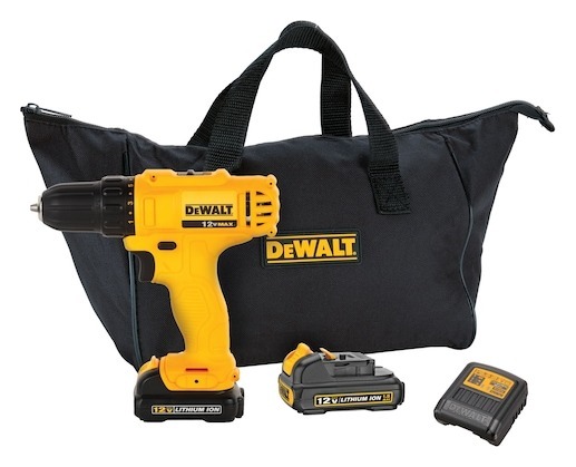 12V Subcompact Drill Driver - 2 X 1.3Ah Battery Kit