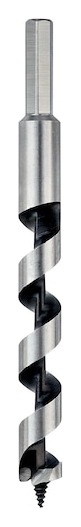 16mm x 200mm Power Ship Wood Auger Bit