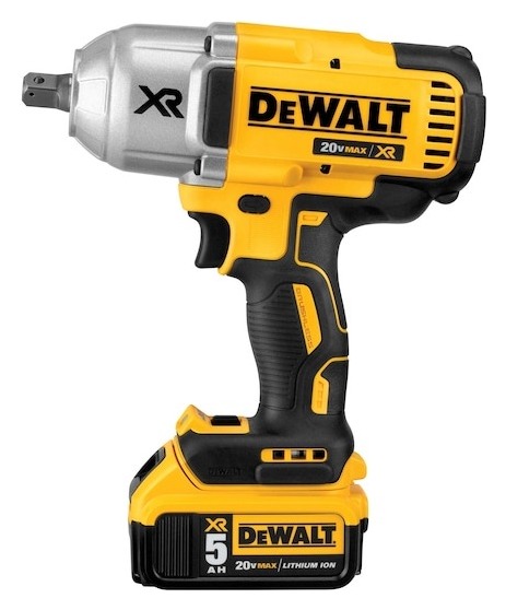 18V XR 1/2 in. Brushless High Torque Impact Wrench - 2 X 5 Ah