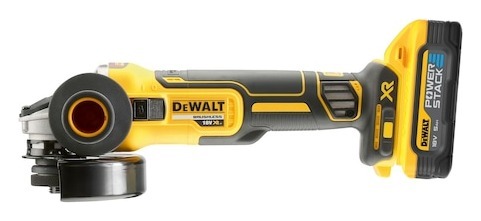 18V XR Brushless 125mm Angle Grinder - 2 x POWERSTACK 5Ah