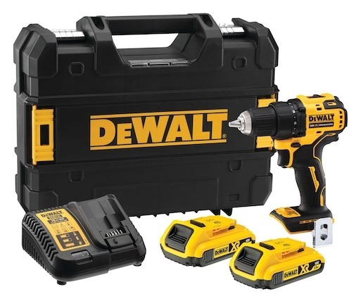 18V XR Brushless Compact Drill Driver - 2 X 2Ah