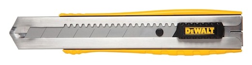 25mm Metal Snap-Off Knife With Auto-Lock Slider