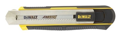 25mm Snap-Off Knife With Auto-Lock Slider