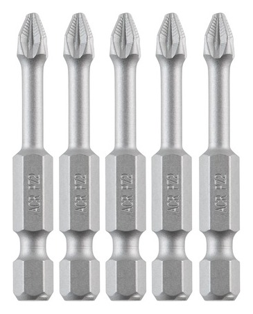 50mm PZ2 Screwdriver Bit (5 Pk)