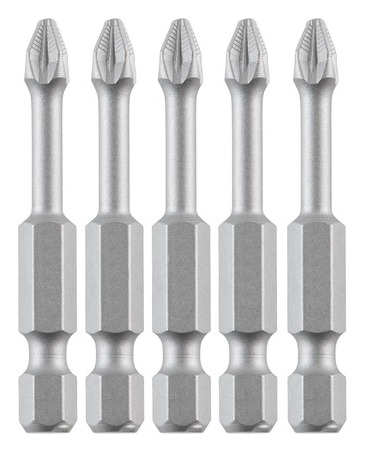 50mm PZ3 Screwdriver Bit (5 pc.)
