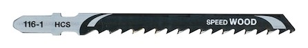 68mm T-Shank HCS Jigsaw Blade Wood (T144D) (5 Pk)