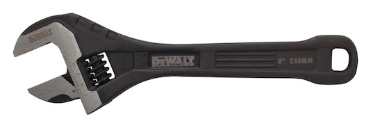 8 in. All Steel Adjustable Wrench