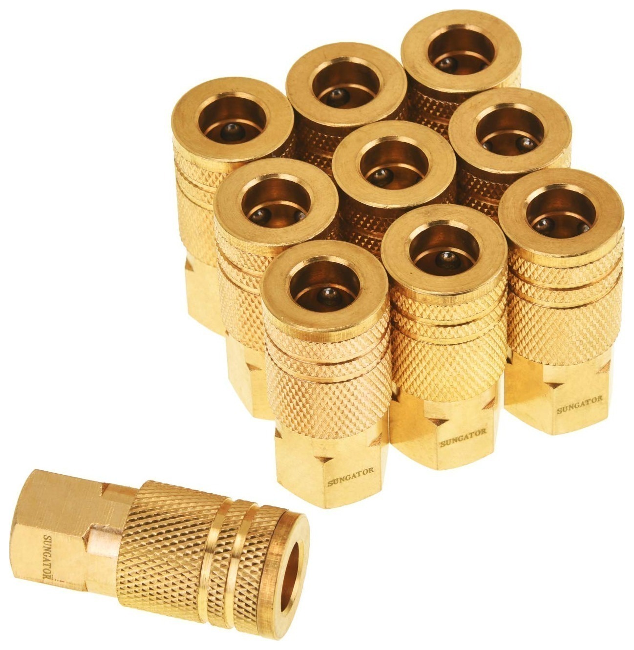 Air Coupler 1/4in