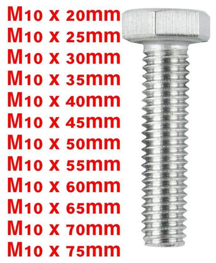 Bolts M10