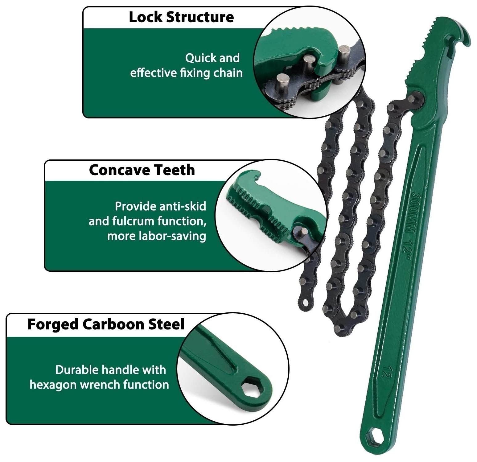 Chain Wrench 12in