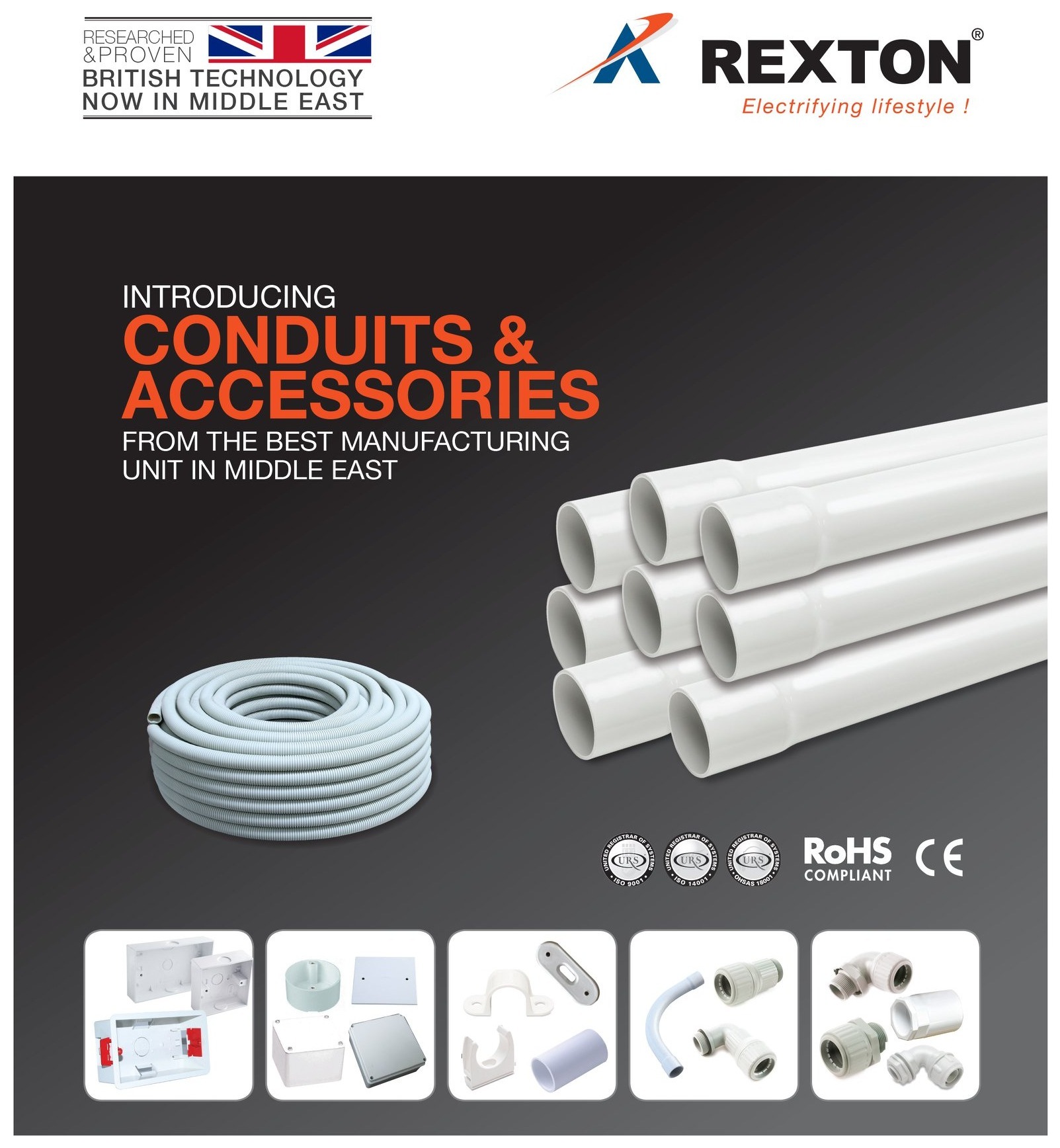 Conduits (PVC)