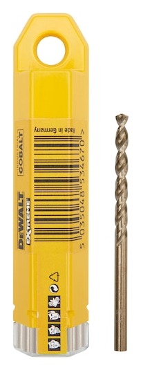 ELITE 3mm x 61mm HSS-E Cobalt Alloy Steel Metal Drill Bit (10 Pk)