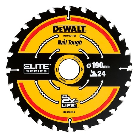 EXTREME 190mm x 30mm 24T 2nd Fix Circular Saw Blade