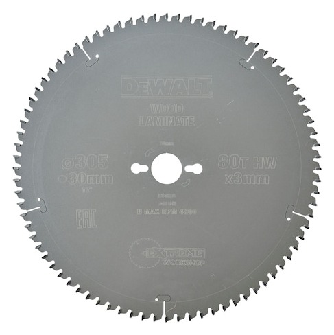 EXTREME WORKSHOP 305mm x 30mm 80T Circular Saw Blade