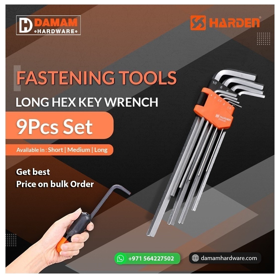 Hex Key Individual 8mm