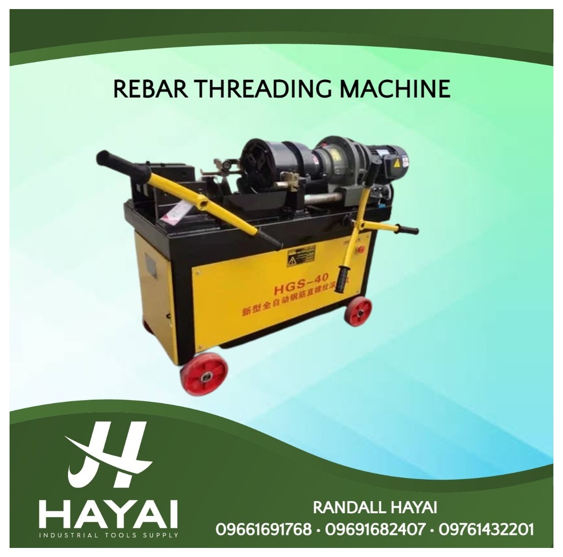 Rebar Threading Machine