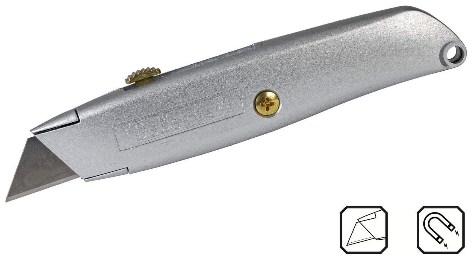 Retractable Utility Knife, 156 mm
